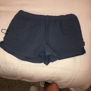 Women’s navy Patagonia shorts. Worn once!
